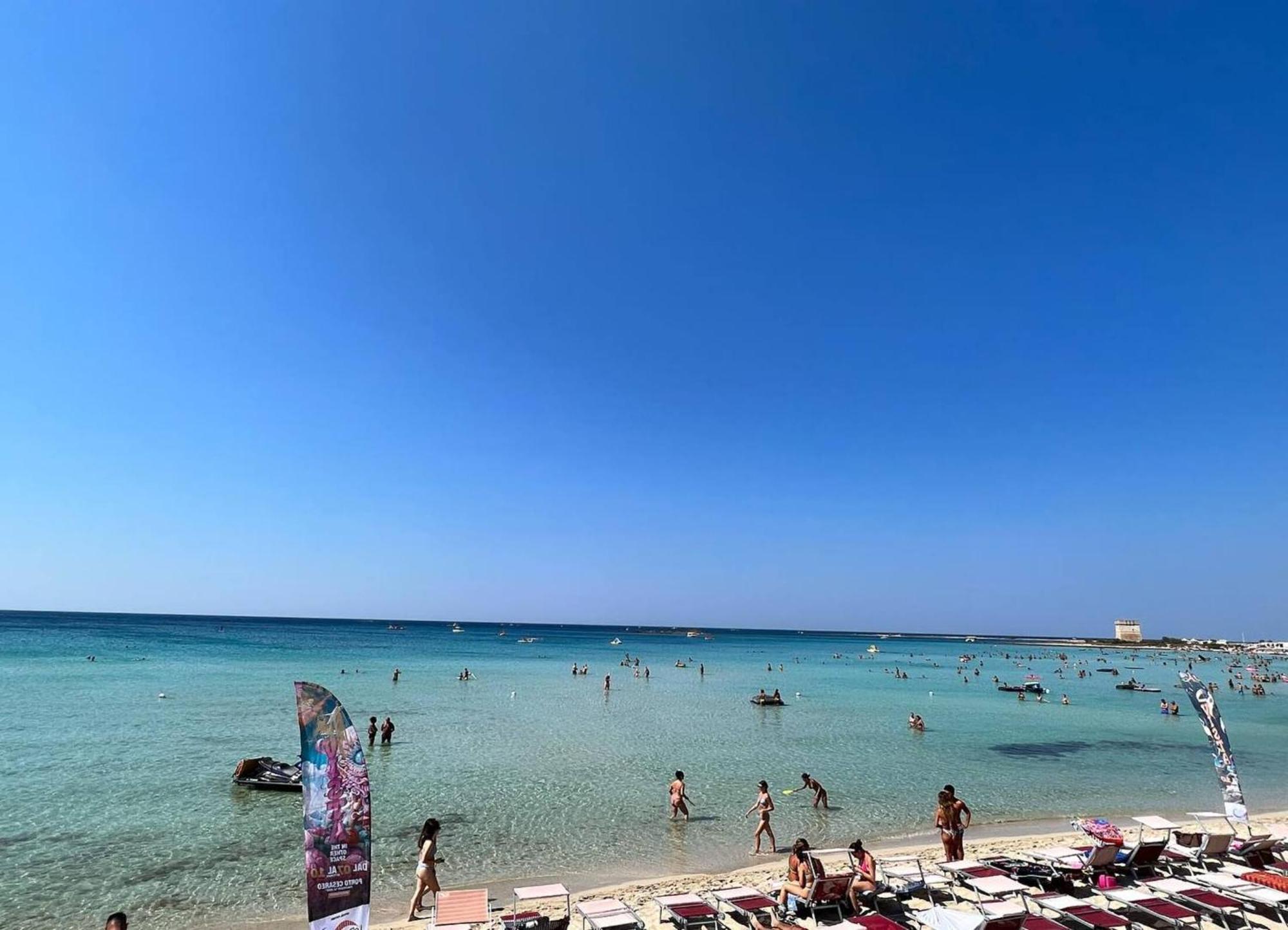 Villa The Blue Panoramic Penthouse Porto Cesareo Esterno foto