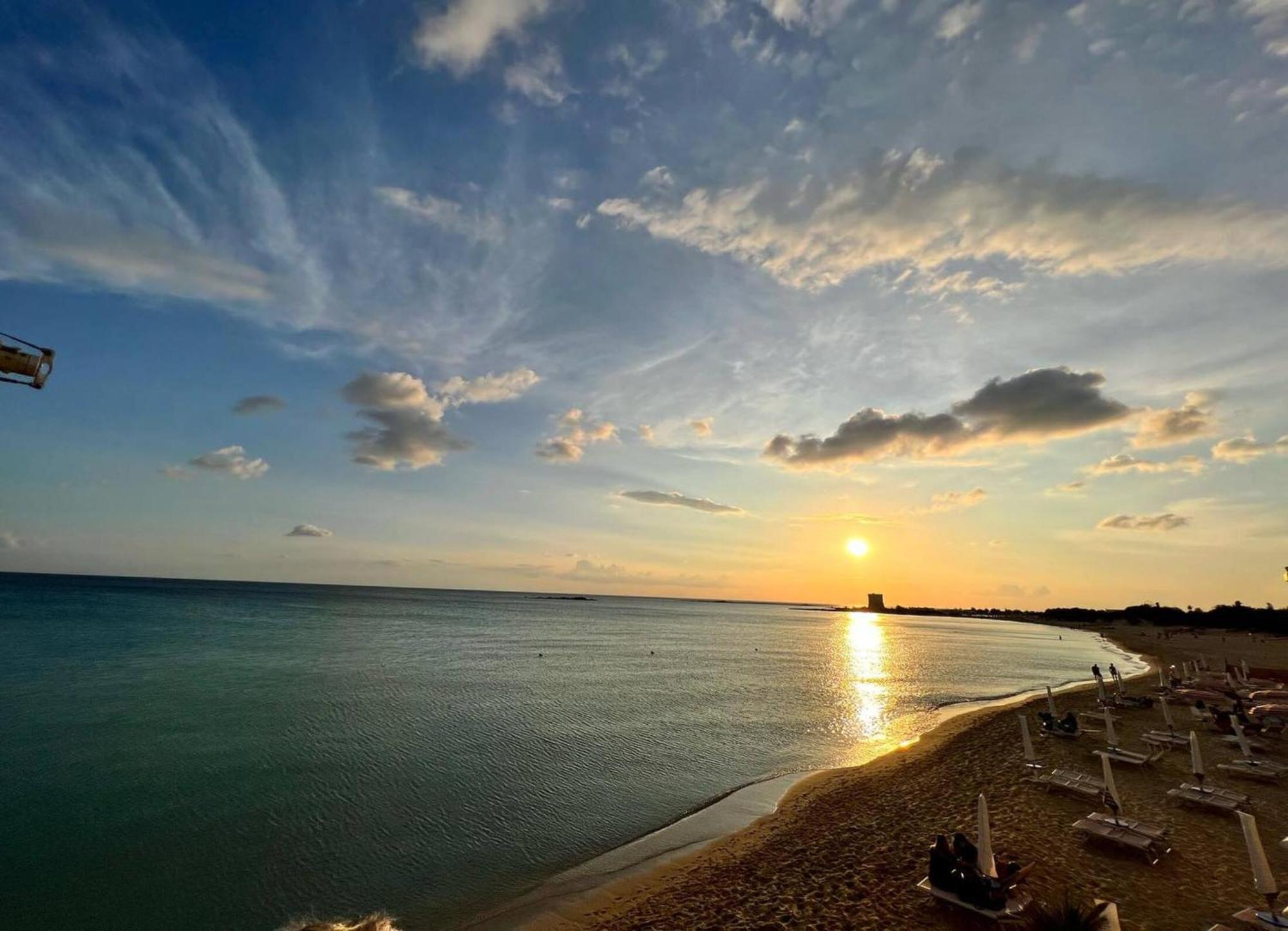 Villa The Blue Panoramic Penthouse Porto Cesareo Esterno foto