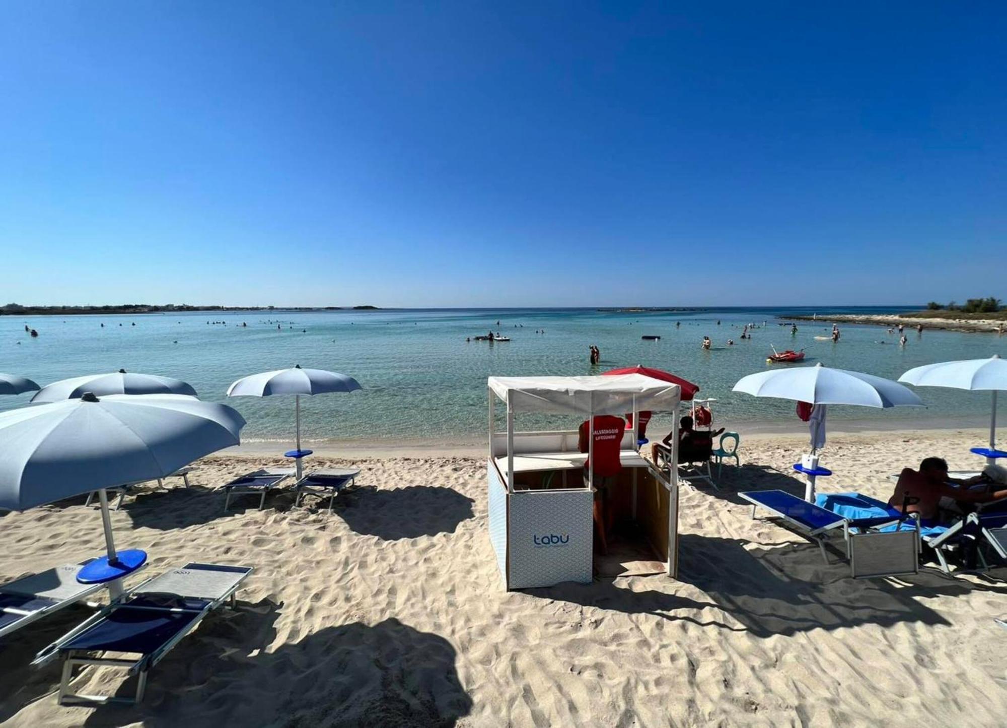 Villa The Blue Panoramic Penthouse Porto Cesareo Esterno foto
