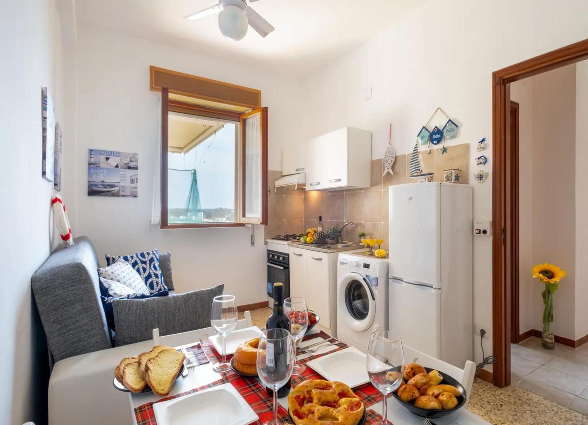 Villa The Blue Panoramic Penthouse Porto Cesareo Esterno foto