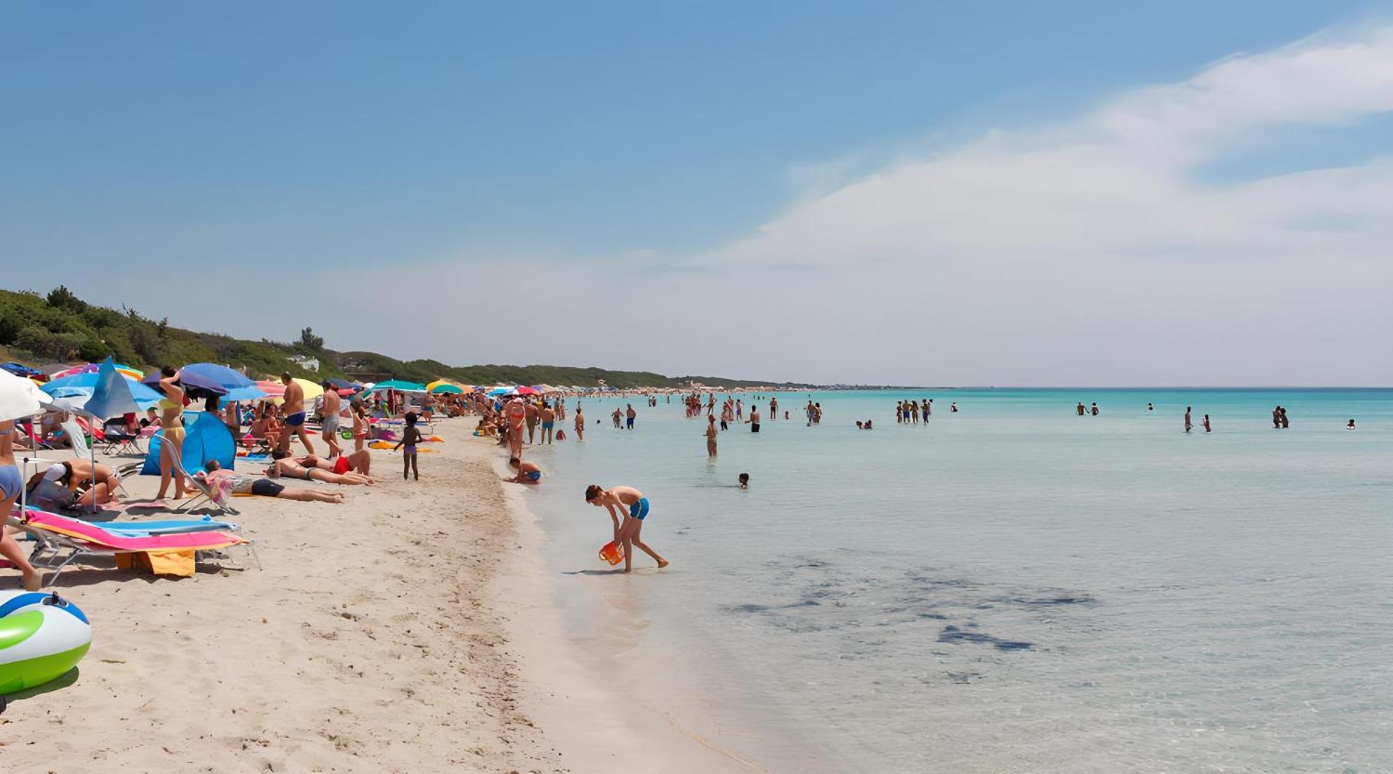 Villa The Blue Panoramic Penthouse Porto Cesareo Esterno foto