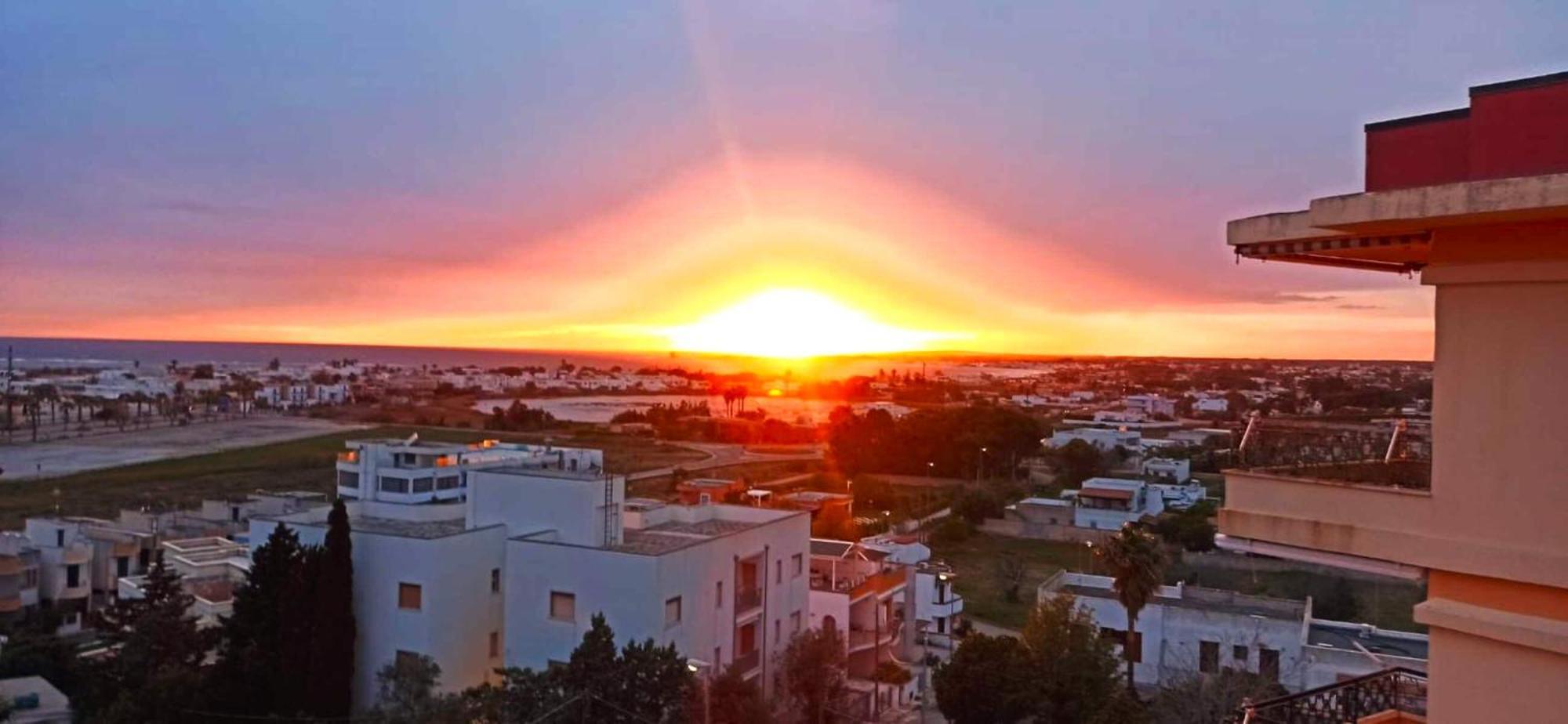 Villa The Blue Panoramic Penthouse Porto Cesareo Esterno foto